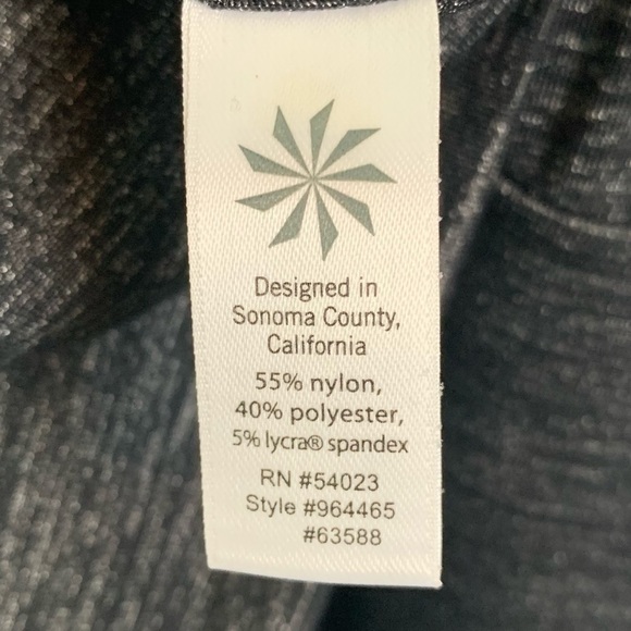 Athleta charcoal heathered black dress - Picture 10 of 10